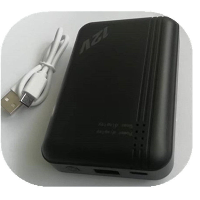 12V 10000mAh batería de ventilador DC para la chaqueta de enfriamiento ventilador USB para el teléfono móvil