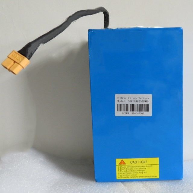 Baterías de litio de 36 voltios personalizadas 10ah 36v 10s4p MSDS UN38.3 para ebike