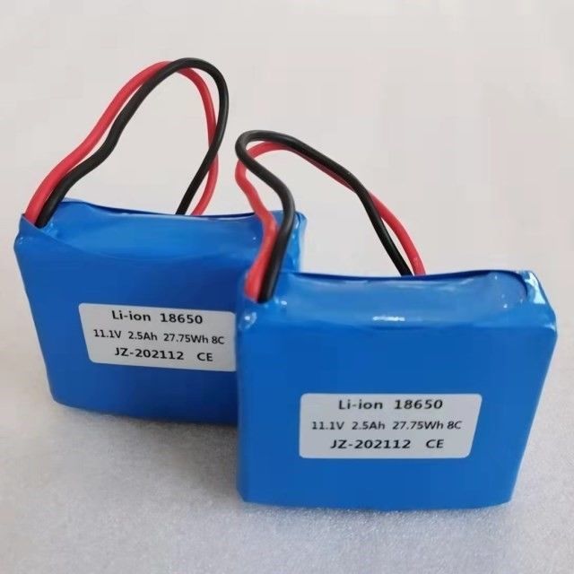 Paquete de batería de litio de 12 voltios de 18650 celdas 3500mAh 12v 40w para productos electrónicos de consumo