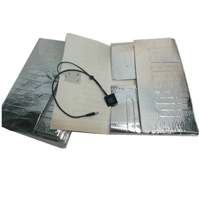 tamaño los 25x25cm los 30x30cm los 35x35cm de la almohadilla térmica del papel de aluminio 12V para la entrega de la comida
