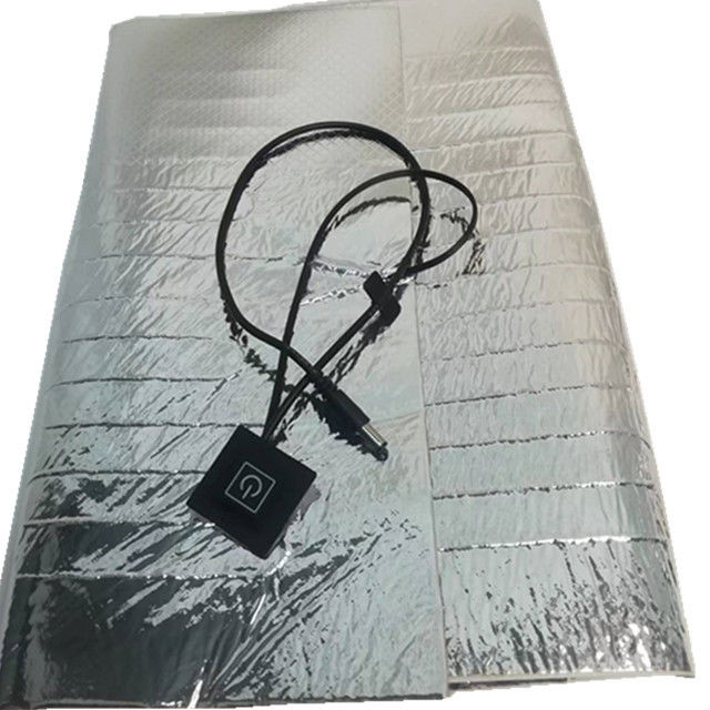 tamaño los 25x25cm los 30x30cm los 35x35cm de la almohadilla térmica del papel de aluminio 12V para la entrega de la comida