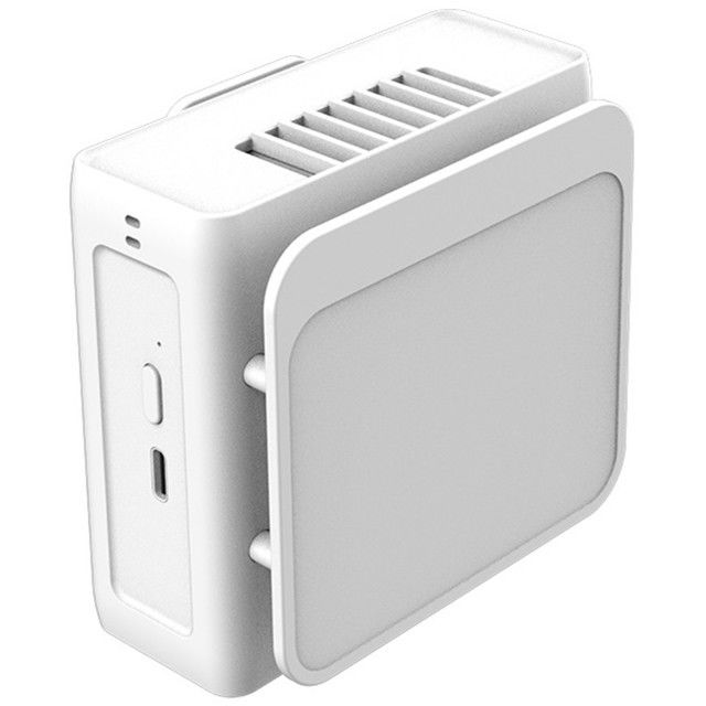 Tipo C cargando ventilador portátil de cintura 3 Velocidad del viento Batería incorporada de 5000mah