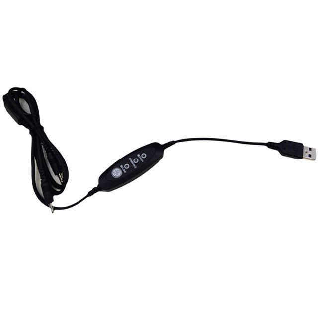 Cable de corriente continua Usb de bajo voltaje Cable de interruptor de alimentación USB de ángulo recto de 13 cm