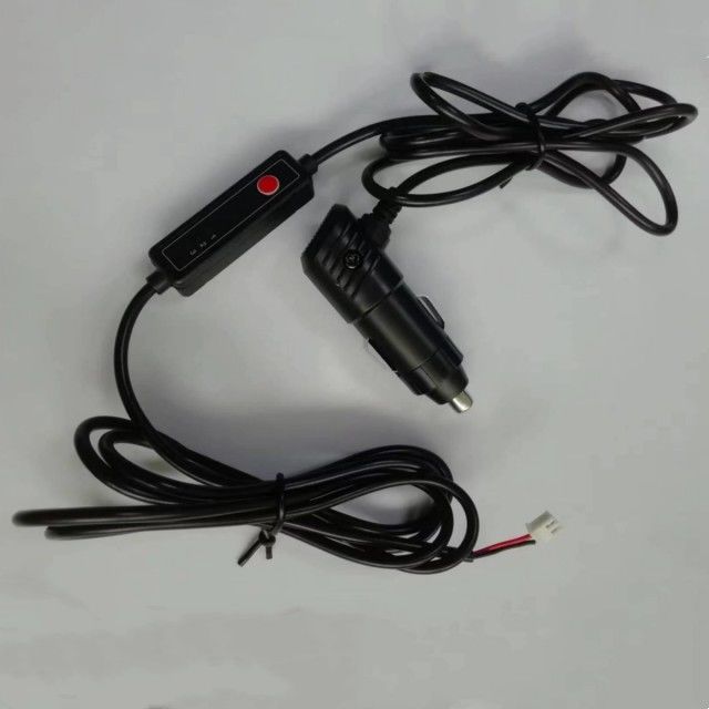 Interruptor de ventilador personalizado Cable de línea eléctrica Chaqueta PE 1.2M JST 2Pin Bullet head