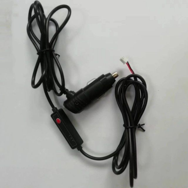 Interruptor de ventilador personalizado Cable de línea eléctrica Chaqueta PE 1.2M JST 2Pin Bullet head