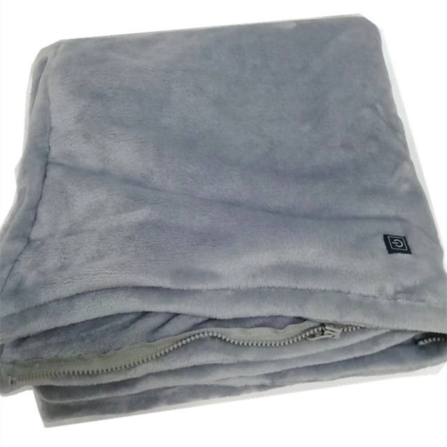 Manta infrarroja calentada de bajo voltaje Sábana calentada segura de 80 x 150 cm con USB