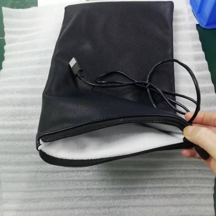 Tamaño 30x20cm Bolsa de calefacción personalizada con enchufe USB para queso Nacho Leche