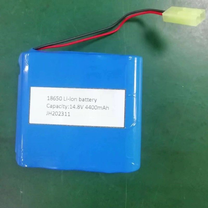 14.4V 4400mAh 18650 Pack de batería de célula 4S2P con enchufe Tamiya para luz par inalámbrica