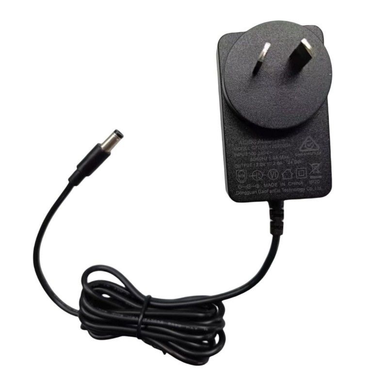 Adaptador AC/DC 12V 2A Cargador AU Enchufe DC 5.5x2.1mm enchufe masculino