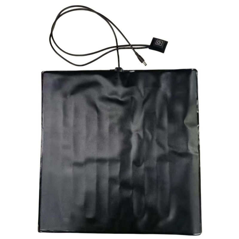 Envase de calefacción de PVC personalizado 12 voltios Tamaño 35 x 35 cm Para bolsas de entrega de comida para pizza