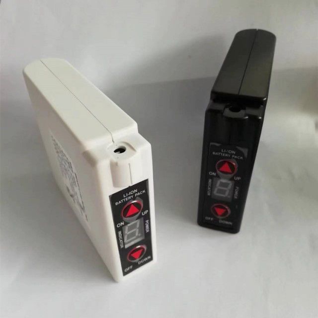 KC 7.4V 5200mAh Ropa calentada Batería de abanico de ventilador Batería con interruptor ON/OFF Control de temperatura hacia arriba y hacia abajo