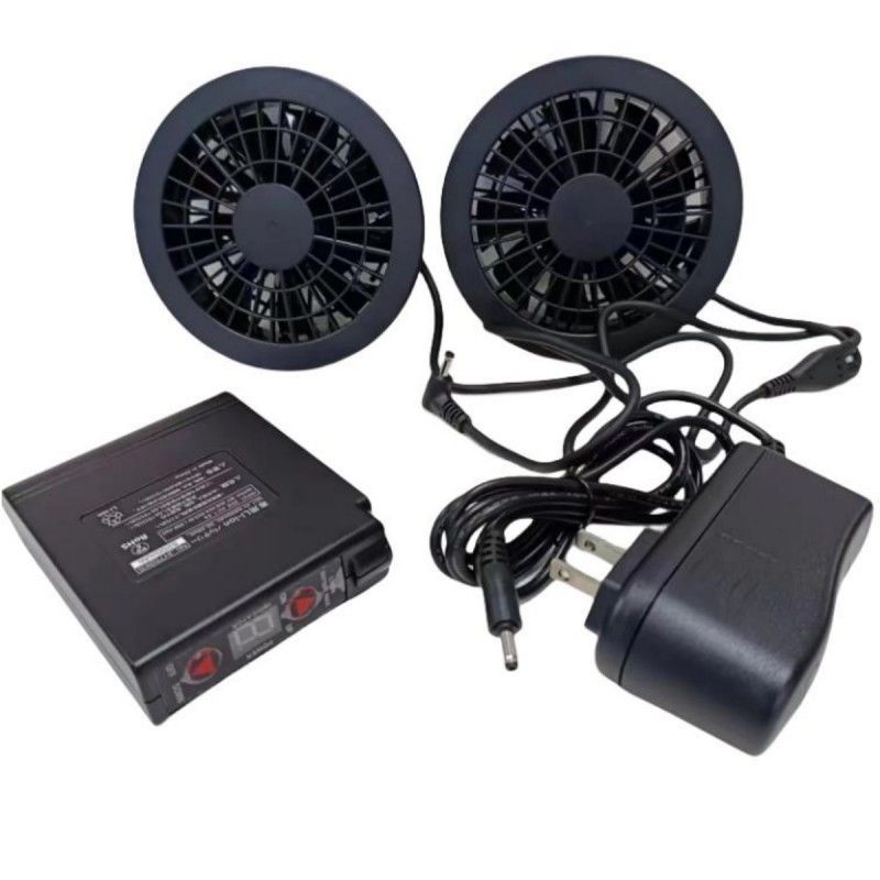 Batería de la marca de Corea Set de ventilador 7.4V 7000mAh KC para chaqueta de enfriamiento