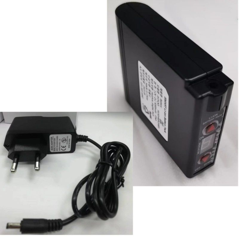 7.4 Voltios 7000mAh Ropa calefaccionada Cargador de batería Conjunto de enchufe coreano Para calentar cinturón de vientre