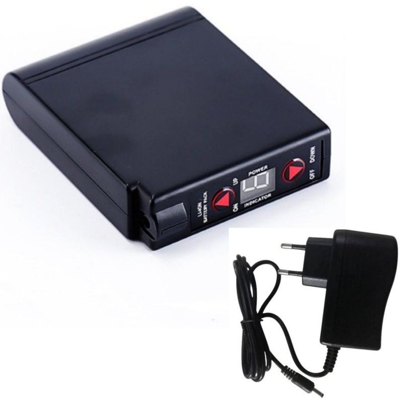 7.4 Voltios 7000mAh Ropa calefaccionada Cargador de batería Conjunto de enchufe coreano Para calentar cinturón de vientre