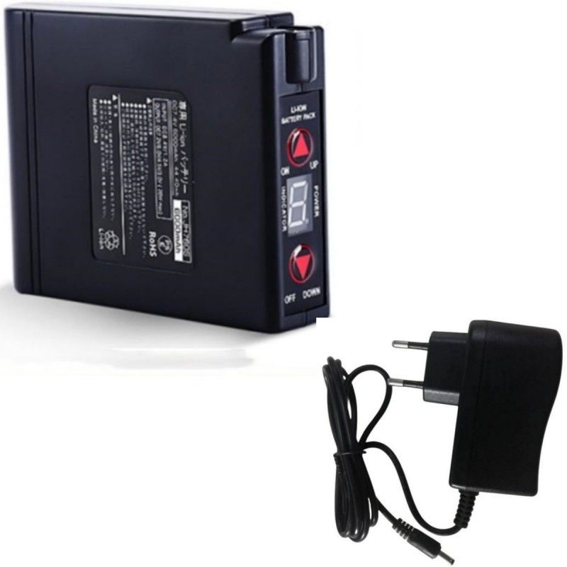 7.4 Voltios 7000mAh Ropa calefaccionada Cargador de batería Conjunto de enchufe coreano Para calentar cinturón de vientre