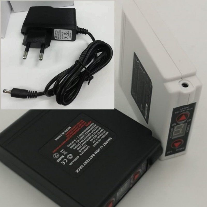 Ropa caliente ABS Batería de cargador 7.4V 4400mAh para el chaleco de ventilador de enfriamiento