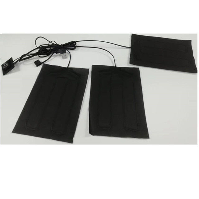 Ropa de infrarrojos lejanos almohadillas de calefacción 3 en uno 5V USB chapa de calefacción Para chaqueta
