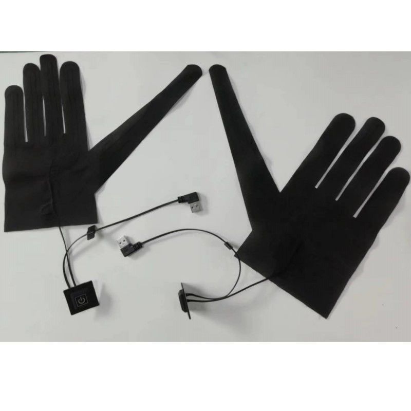 Ropa almohadillas de calefacción para guantes 5V USB con interruptor de calefacción para guante caliente