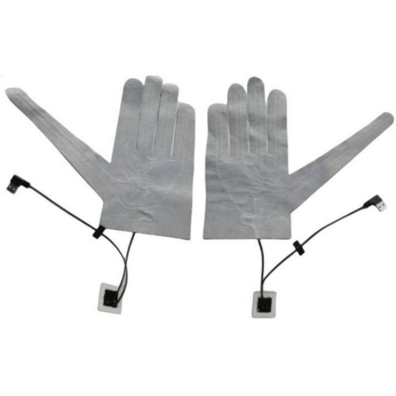 Ropa almohadillas de calefacción para guantes 5V USB con interruptor de calefacción para guante caliente