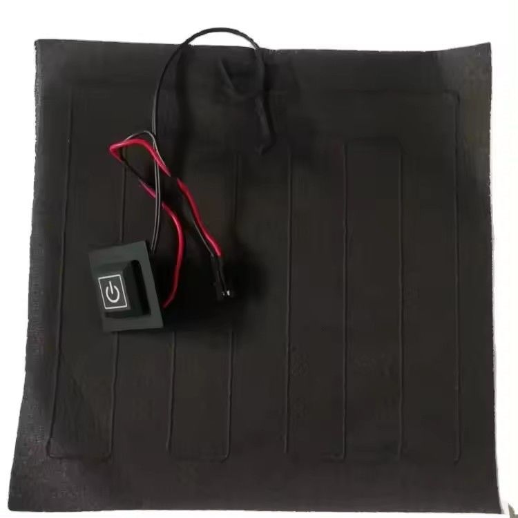 Ropa a medida almohadilla de calefacción tamaño 20x20cm 3.7V con SM 2Pin enchufe