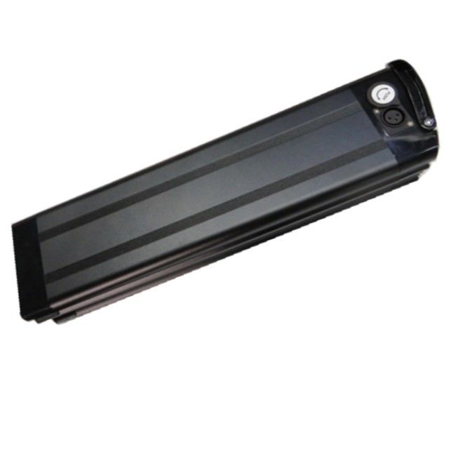 Paquete de baterías de pescado de plata 48V 15Ah para ebike con puerto de carga de cabeza de cañón 3P
