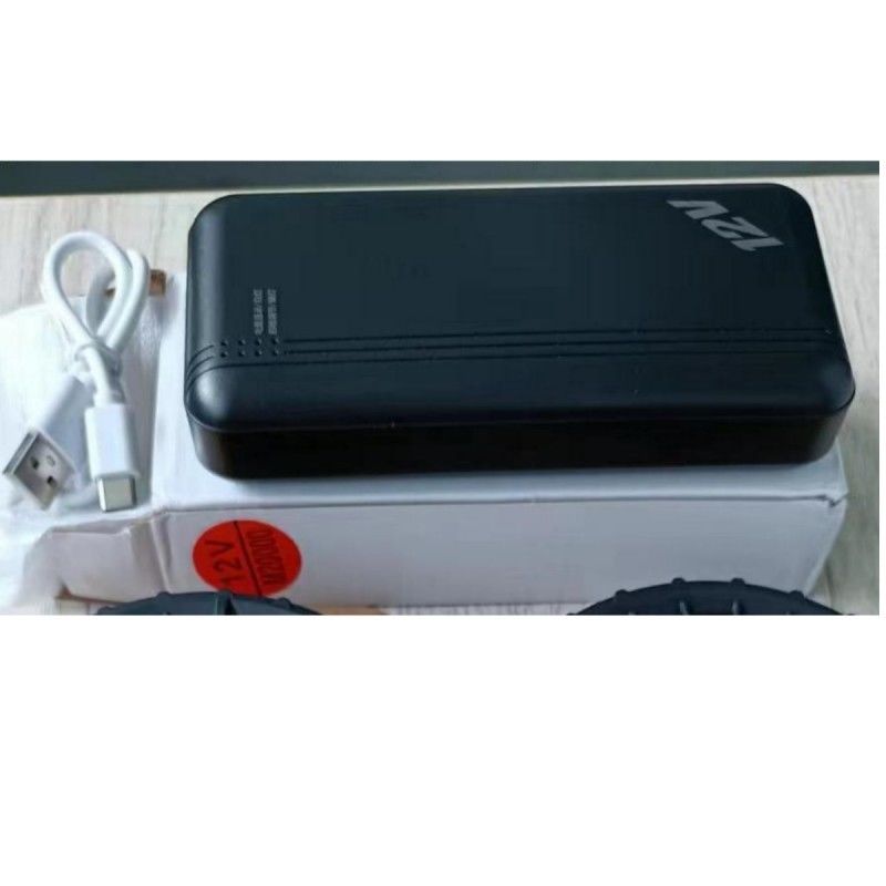 Batería de Li-ion Banco de energía 12V Batería de ventilador 20000mah Trabajo 10-12H Para ropa de aire acondicionado