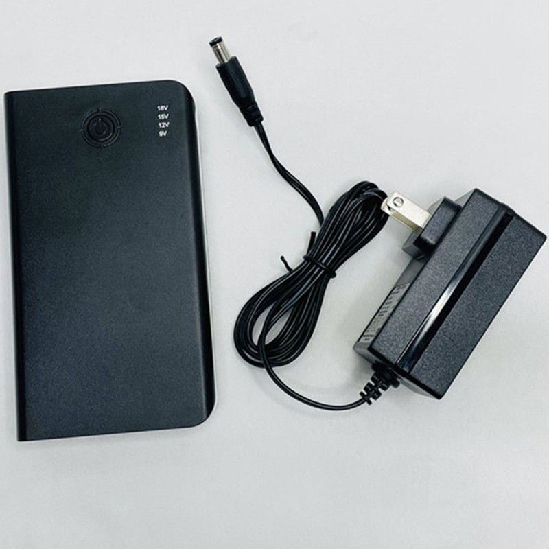 Batería Powerbanks DC 4 Nivel Voltado de salida 18V 15V 12V 9V Para el ventilador de abrigo de verano