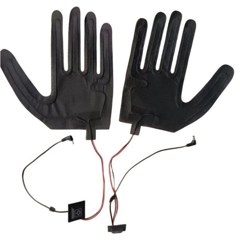 Pad de calefacción de 7.4V personalizado para guantes con enchufe DC 3.5x1.35mm