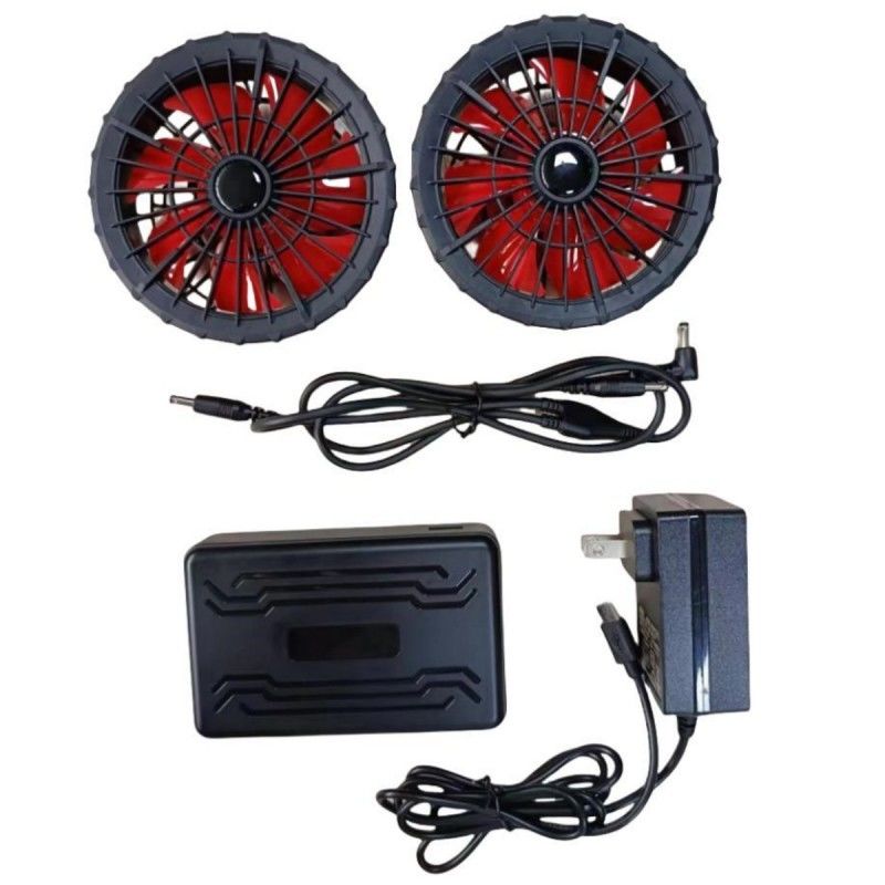 Conjunto de batería de ventilador de 19 V 20000mAh Para chaleco de refrigeración de verano 12 horas de trabajo