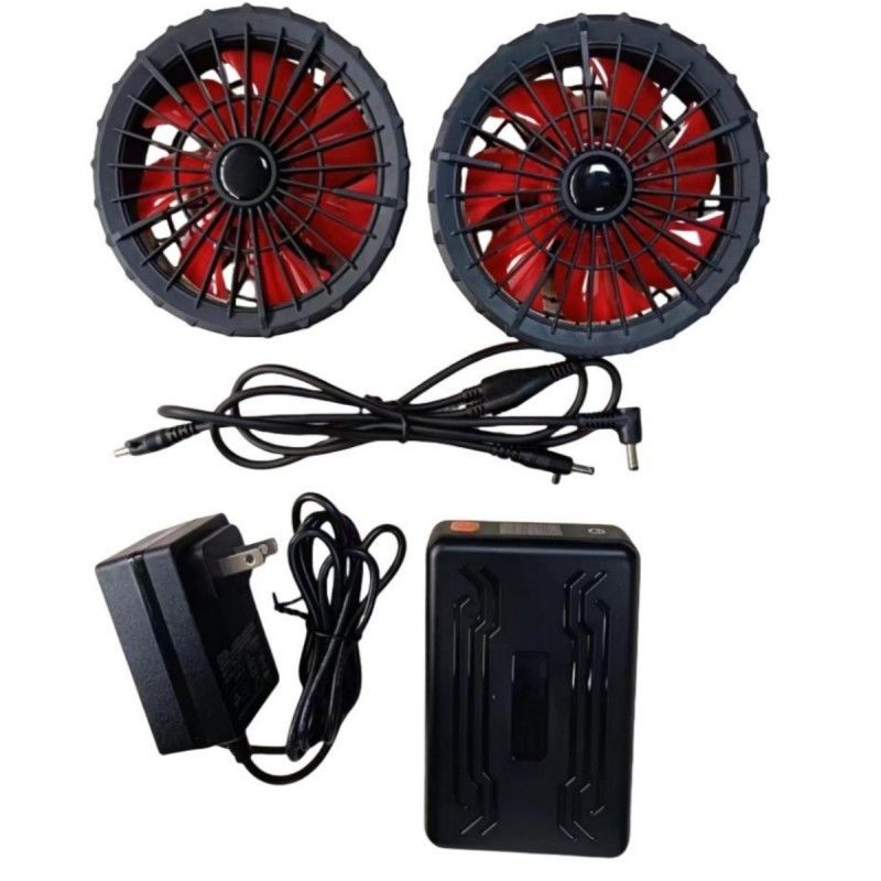 Conjunto de batería de ventilador de 19 V 20000mAh Para chaleco de refrigeración de verano 12 horas de trabajo