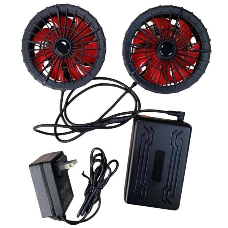 Conjunto de batería de ventilador de 19 V 20000mAh Para chaleco de refrigeración de verano 12 horas de trabajo