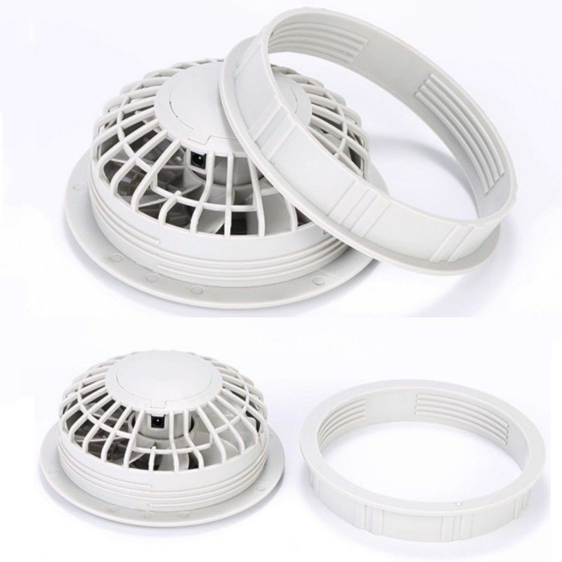 Ventilador de enfriamiento de chaqueta de tres niveles de velocidad de 2 piezas para trajes de hombres trabajadores de verano