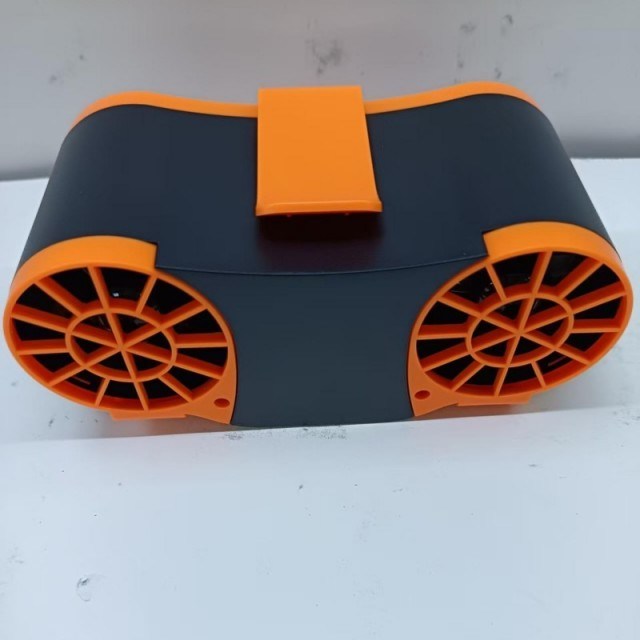 20000mAh Batería Ventilador portátil de cintura 6 Niveles de velocidad ajustables y función del banco de energía