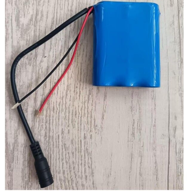 Paquete de baterías personalizado de 11.1V 12V 18650 3s1p 12V 3.5Ah con enchufe DC para tira de luz LED